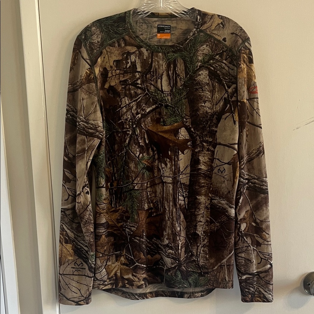 Icebreaker Merino Camo Long Sleeve Shirt